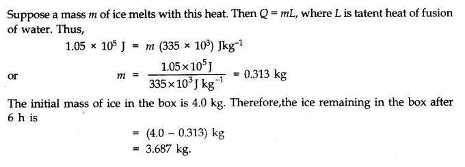 Thermal Properties of Matter Notes and NCERT Solution for class 11th
