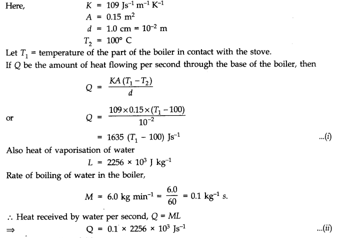 Thermal Properties of Matter Notes and NCERT Solution for class 11th