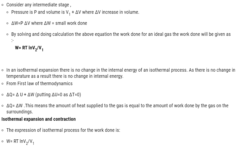 Class 11 Physics Chapter 12 Thermodynamics Notes and NCERT Solution