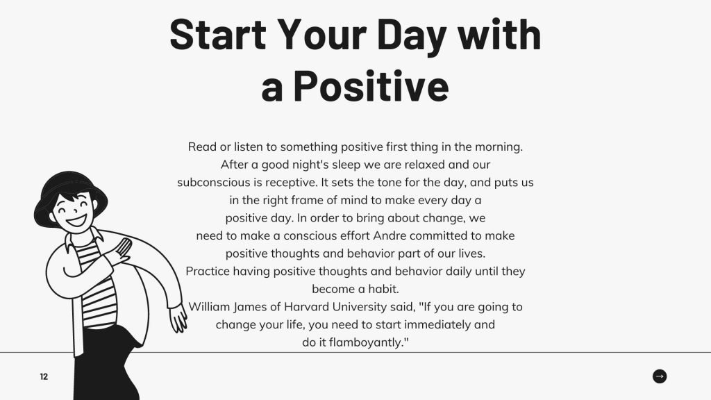 STEPS TO BUILDING A POSITIVE ATTITUDE