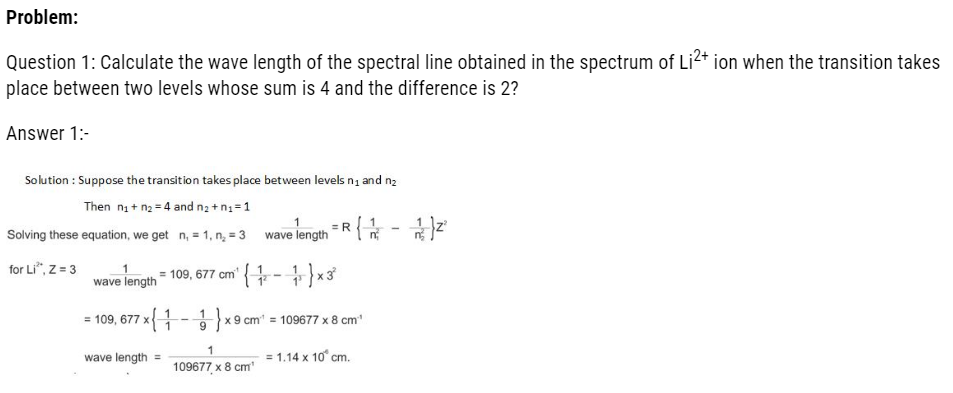 Class 11th Chemistry Chapter 2 Structure of Atom Notes and NCERT Solution