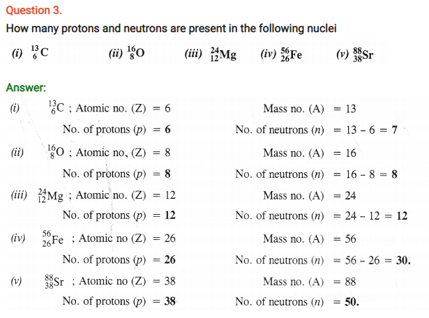 Class 11th Chemistry Chapter 2 Structure of Atom Notes and NCERT Solution