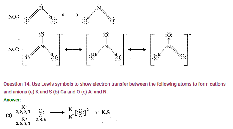 Class 11th Chemical Bonding and Molecular Structure