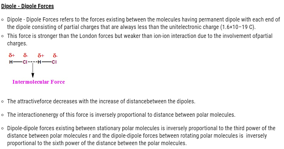 States of Matter Notes & Solution Class 11 Chemistry